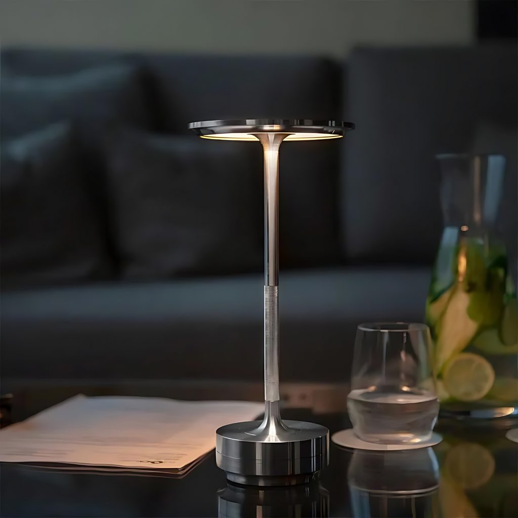 Lámpara de Mesa Portátil - Elegante y a Batería