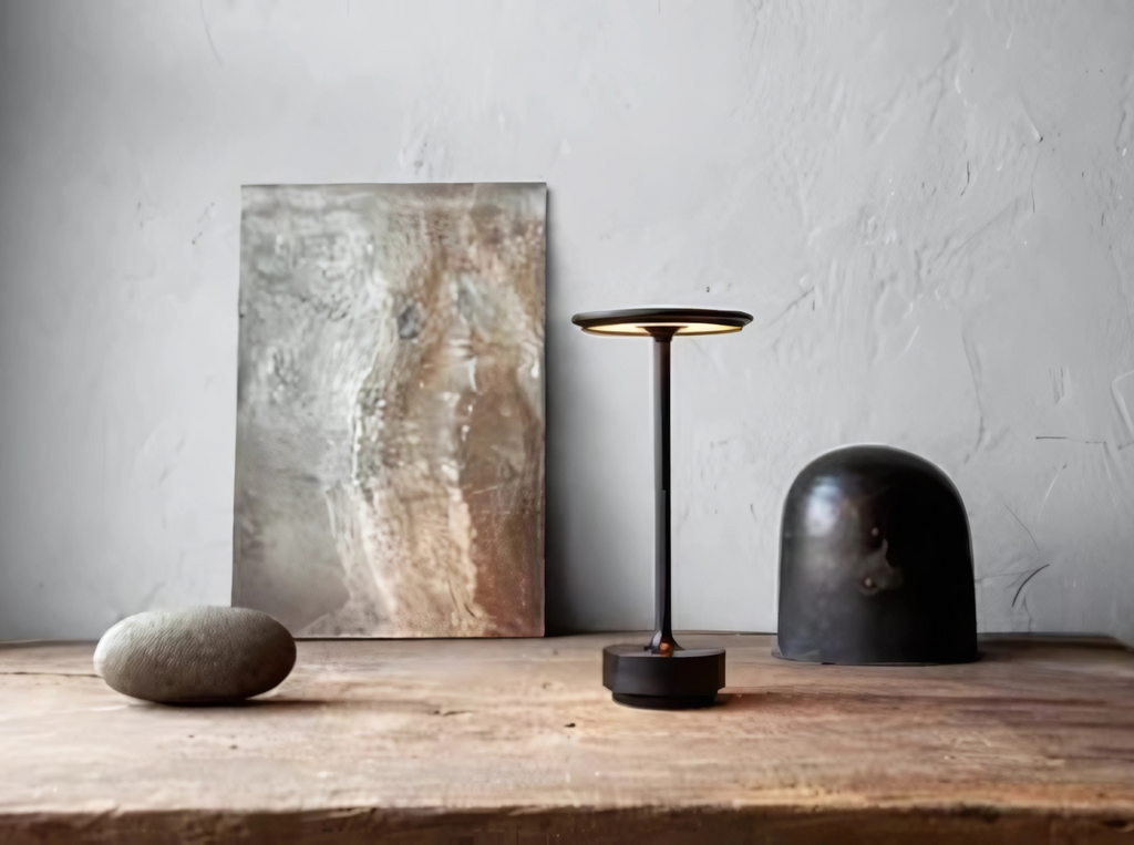 Lámpara de Mesa Portátil - Elegante y a Batería