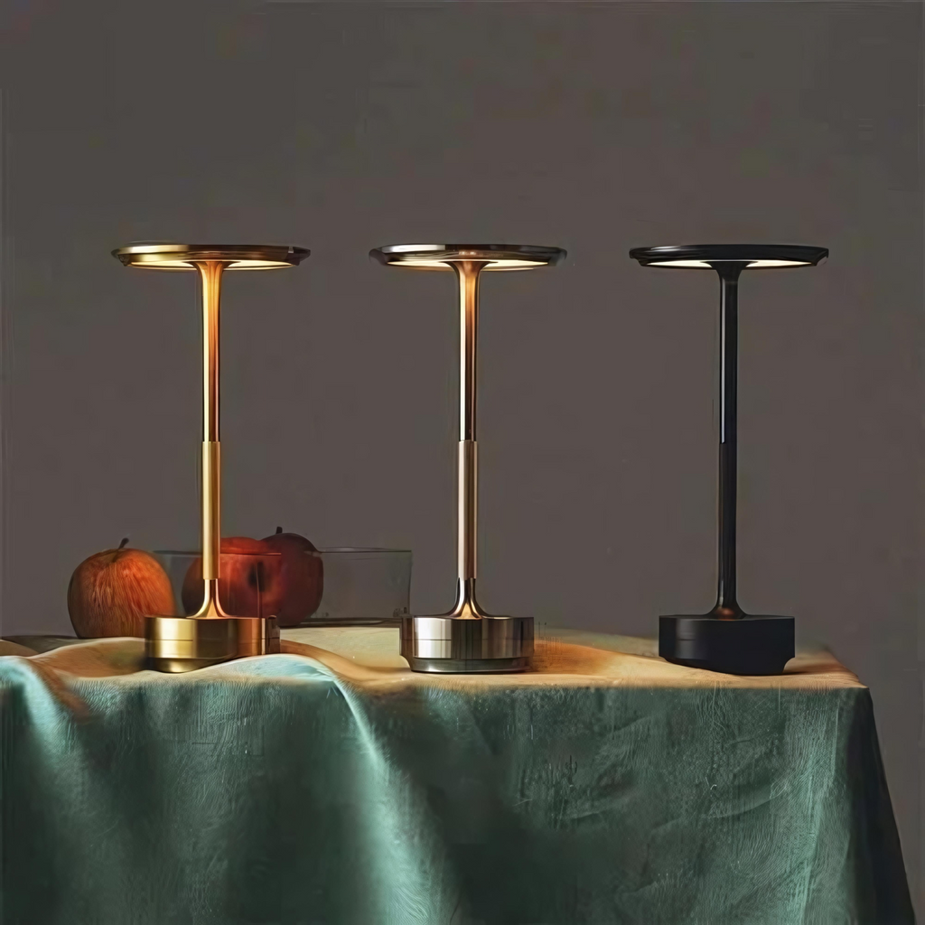 Lámpara de Mesa Portátil - Elegante y a Batería