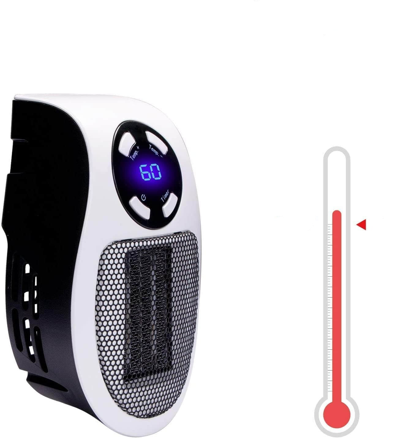 Calefactor eléctrico portátil