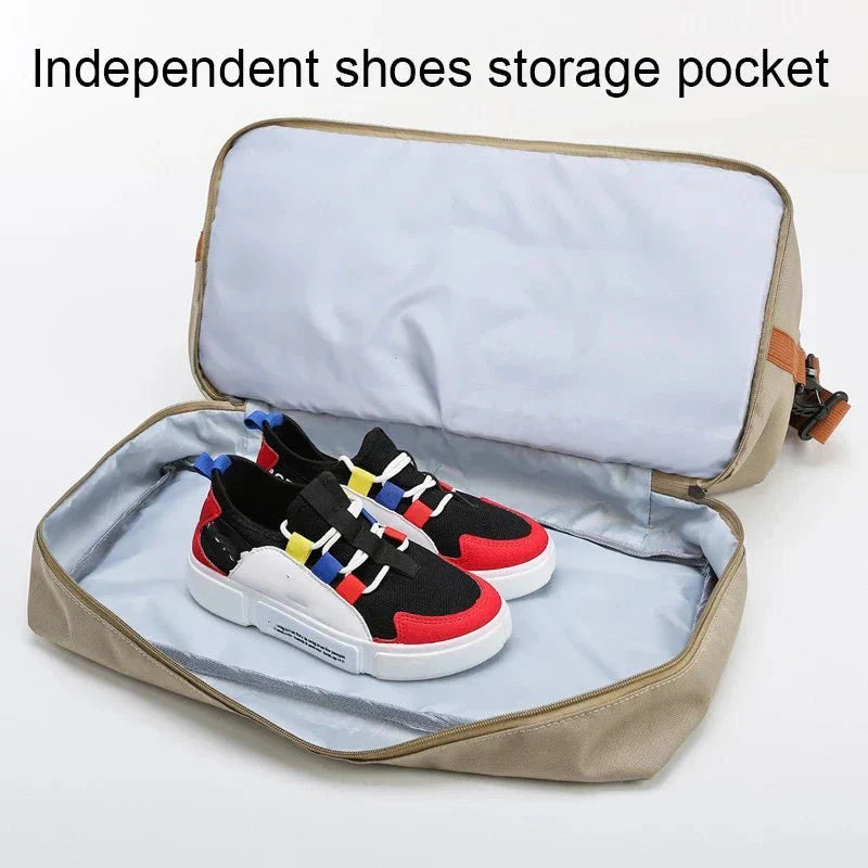 BowLift | FITVOY DUFFEL – Bolsa de gimnasio y viaje ligera con compartimento para zapatos y separación húmedo-seco