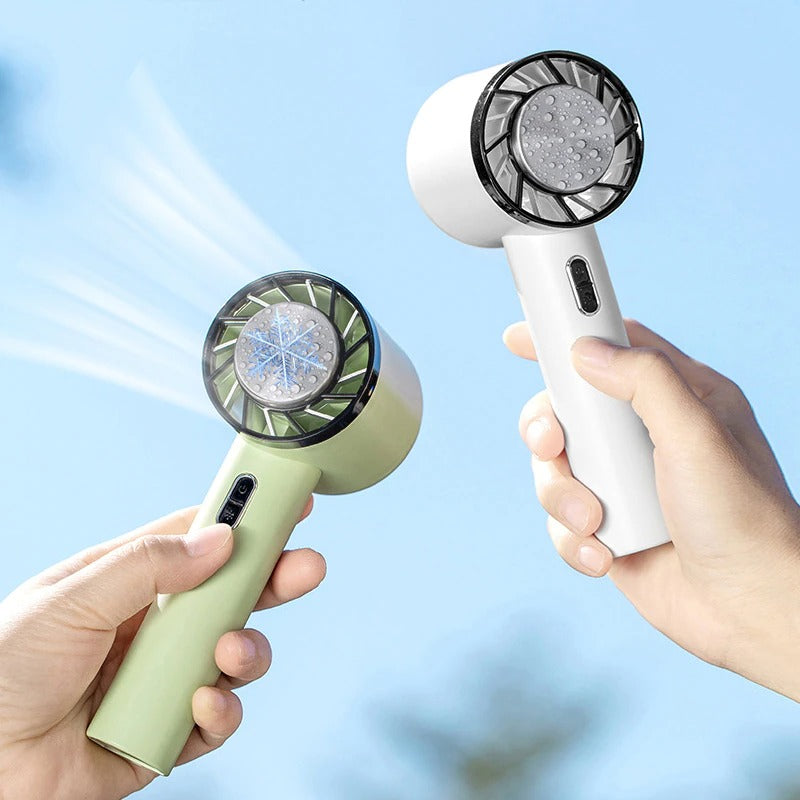 Ventilador de Aire Acondicionado Portátil | Compacto, Ligero e Ideal para Uso en Casa, Oficina y Aire Libre | Ventiladores Portátiles de Mano