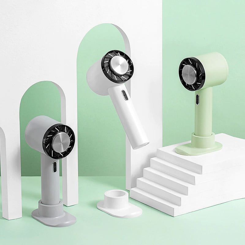 Ventilador de Aire Acondicionado Portátil | Compacto, Ligero e Ideal para Uso en Casa, Oficina y Aire Libre | Ventiladores Portátiles de Mano