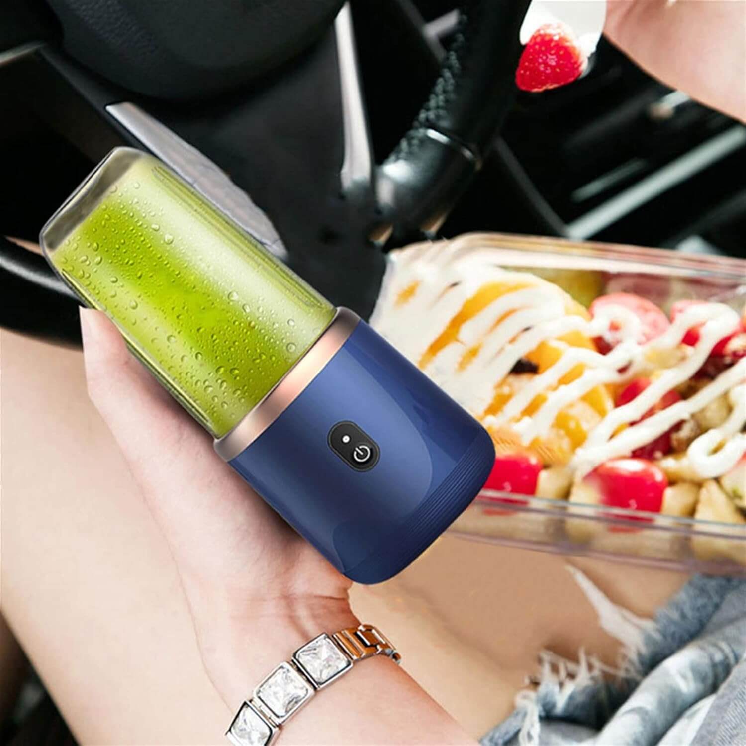 Extractor de Jugo Eléctrico Portátil Compacto