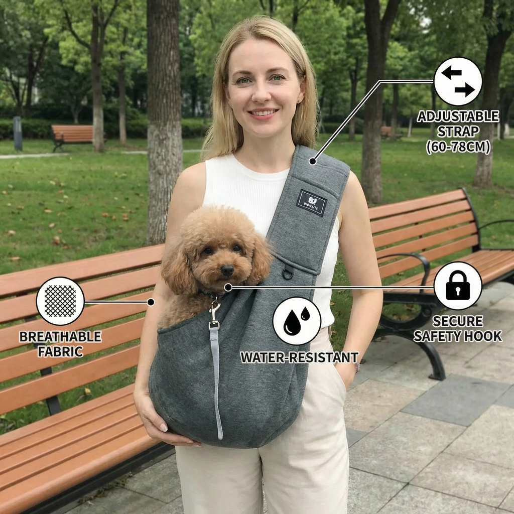 Mochila Portátil para Perros – Transpirable, Resistente al Agua y Segura Kalsten