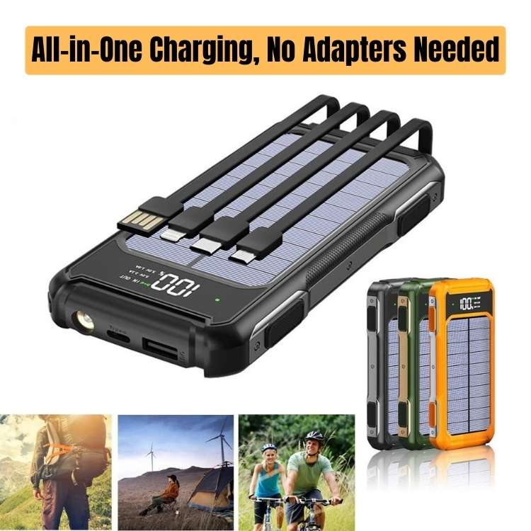 Cargador Solar PowerFlex 200000mAh