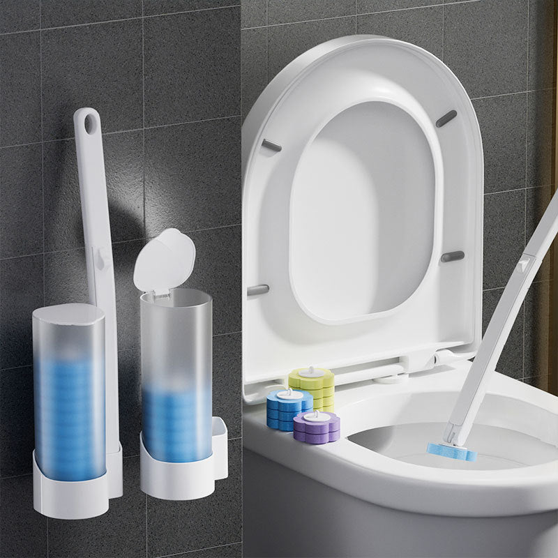 Sistema de limpieza de inodoro desechable - Práctico y Higiénico