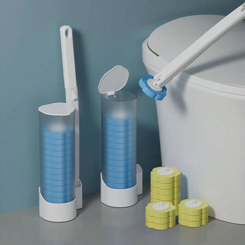 Sistema de limpieza de inodoro desechable - Práctico y Higiénico