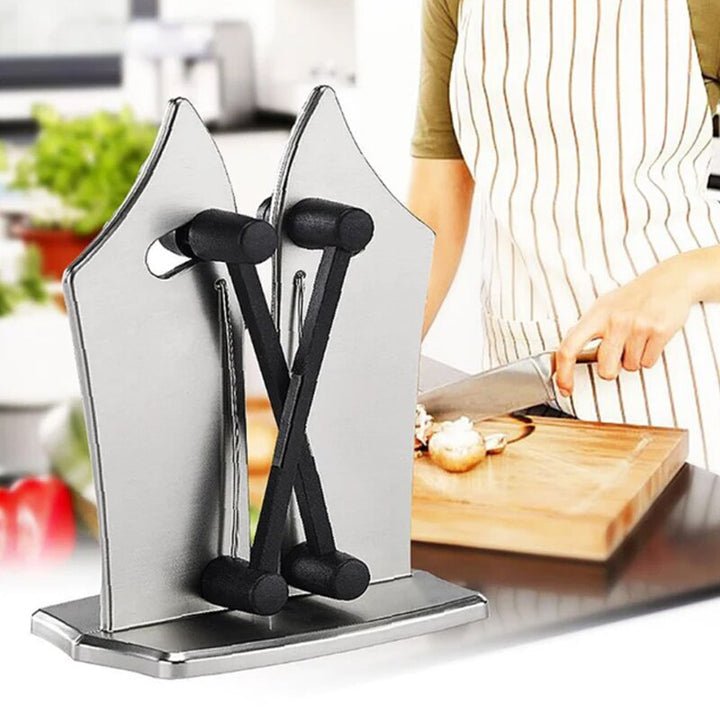 Afilador de Cuchillos de Precisión - Cuchillas Afiladas sin Esfuerzo para Todos los Cuchillos