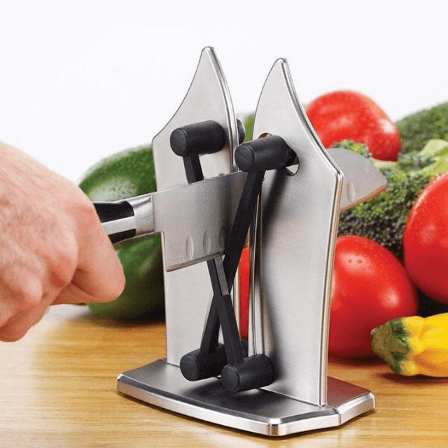 Afilador de Cuchillos de Precisión - Cuchillas Afiladas sin Esfuerzo para Todos los Cuchillos