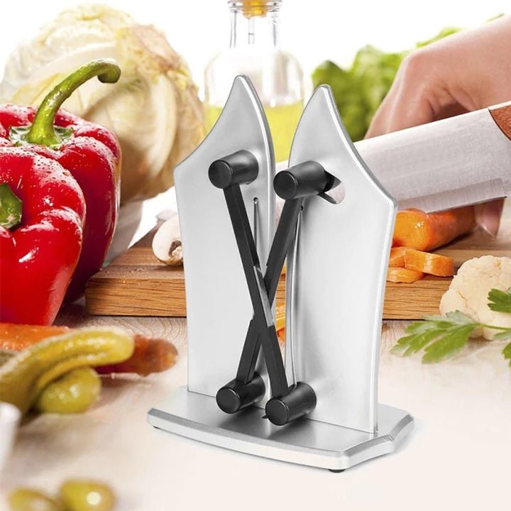 Afilador de Cuchillos de Precisión - Cuchillas Afiladas sin Esfuerzo para Todos los Cuchillos