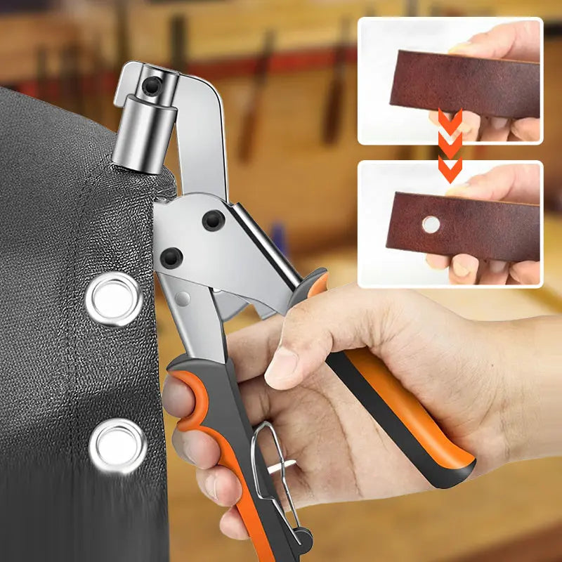 Pinza Presis para Ojetes y Anillas de Velcro