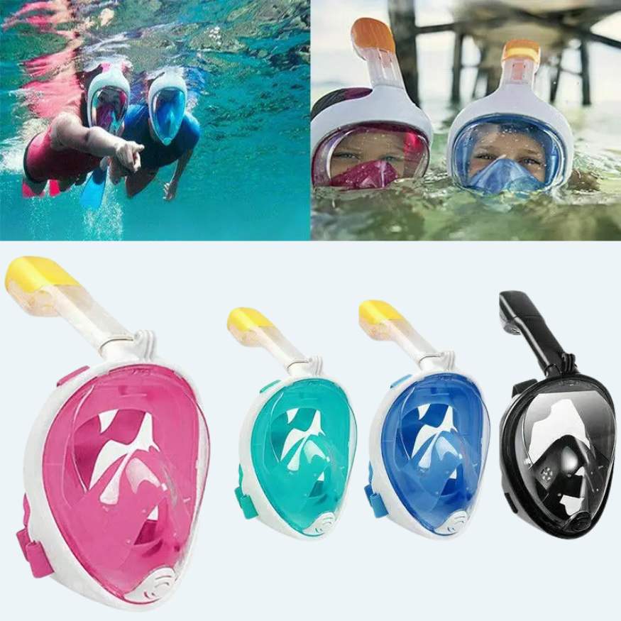 Máscara de Snorkel de Silicona de Grado Profesional para Hombres y Mujeres
