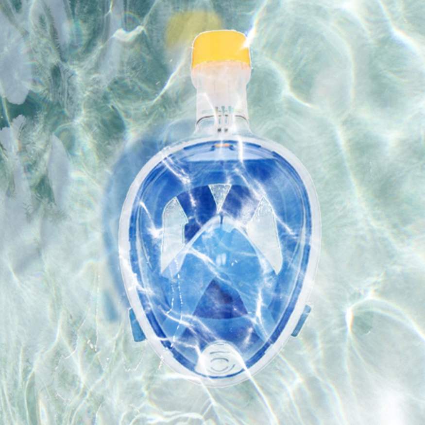 Máscara de Snorkel de Silicona de Grado Profesional para Hombres y Mujeres