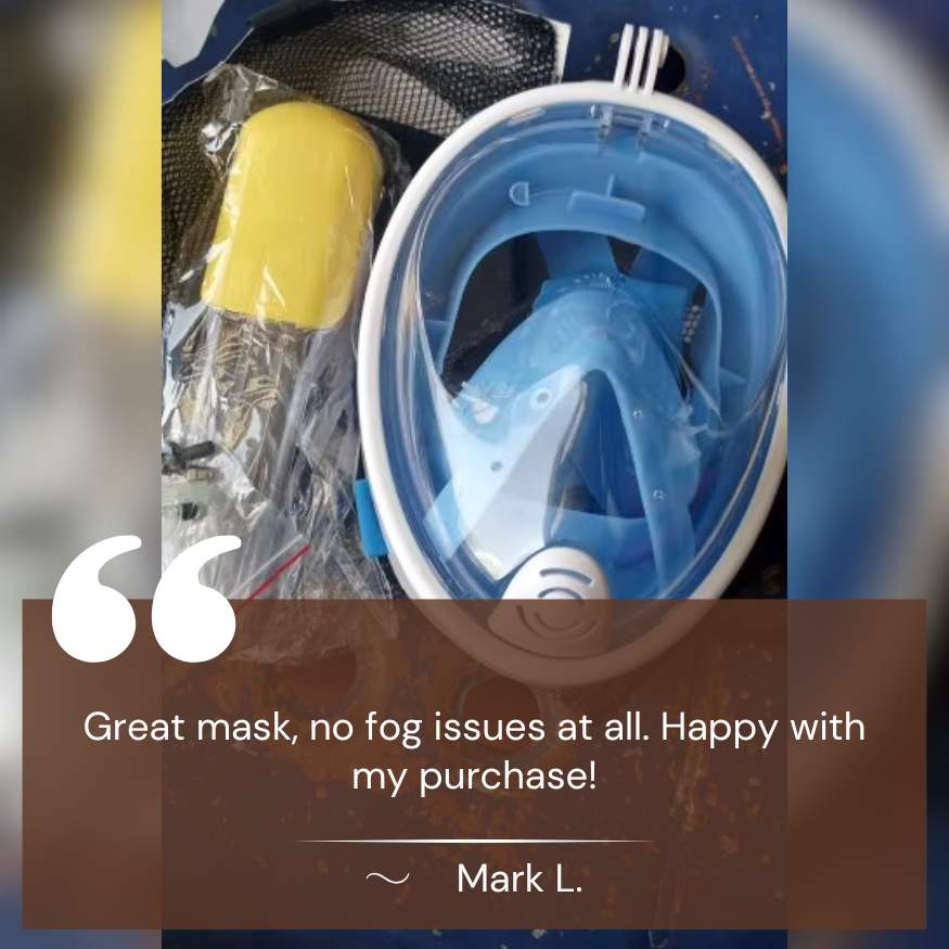 Máscara de Snorkel de Silicona de Grado Profesional para Hombres y Mujeres