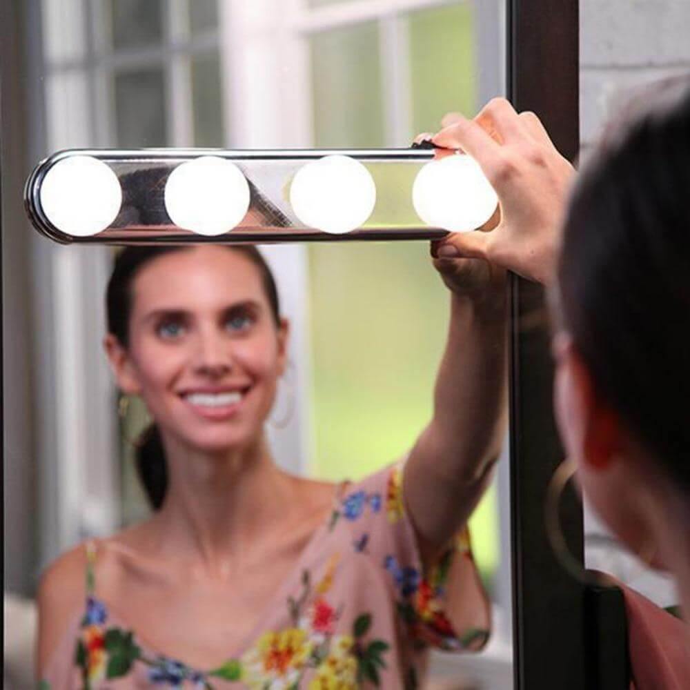 Luz de Espejo de Succión para Maquillaje en el Baño | Noxord