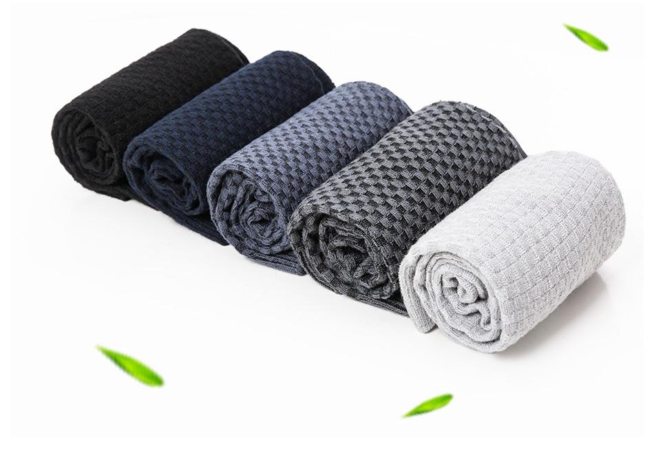 Calcetines de Bambú – Paquete de 5 – para Hombres – transpirables y frescos