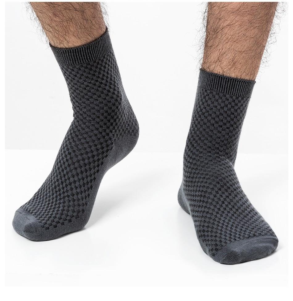 Calcetines de Bambú – Paquete de 5 – para Hombres – transpirables y frescos