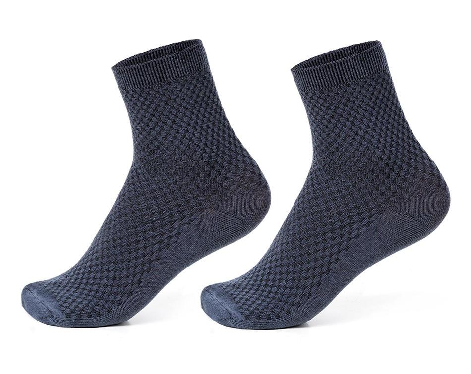 Calcetines de Bambú – Paquete de 5 – para Hombres – transpirables y frescos