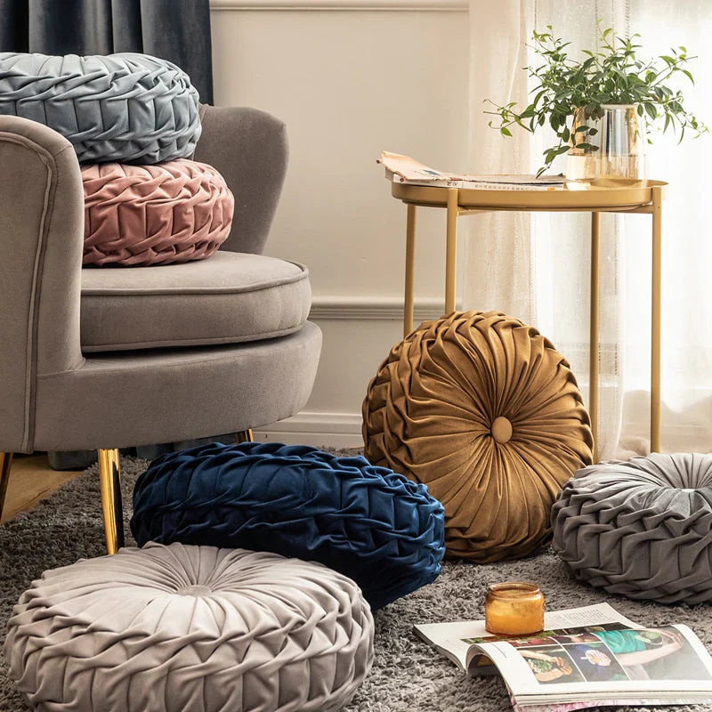 ChicPillow - Cojines redondos elegantes para una decoración chic