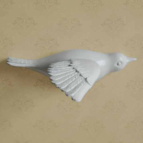 BirdAura - Decoración de Pared de Pájaro Hecha a Mano para el Estilo del Hogar