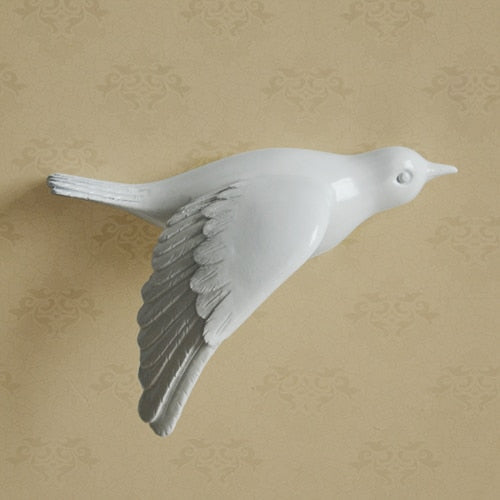 BirdAura - Decoración de Pared de Pájaro Hecha a Mano para el Estilo del Hogar