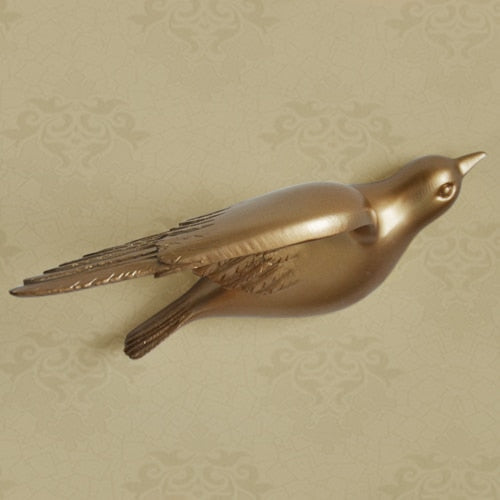 BirdAura - Decoración de Pared de Pájaro Hecha a Mano para el Estilo del Hogar