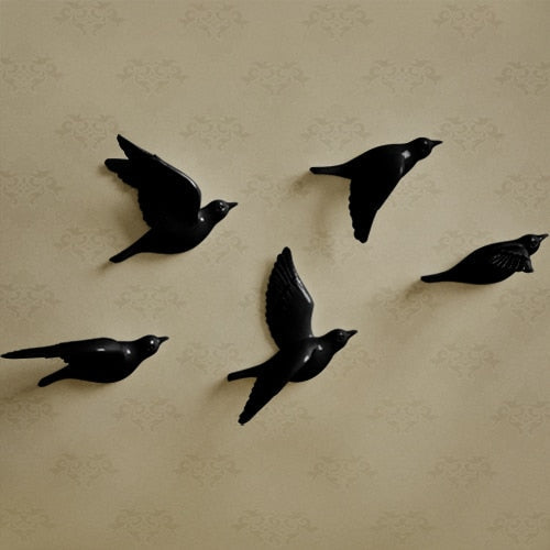BirdAura - Decoración de Pared de Pájaro Hecha a Mano para el Estilo del Hogar