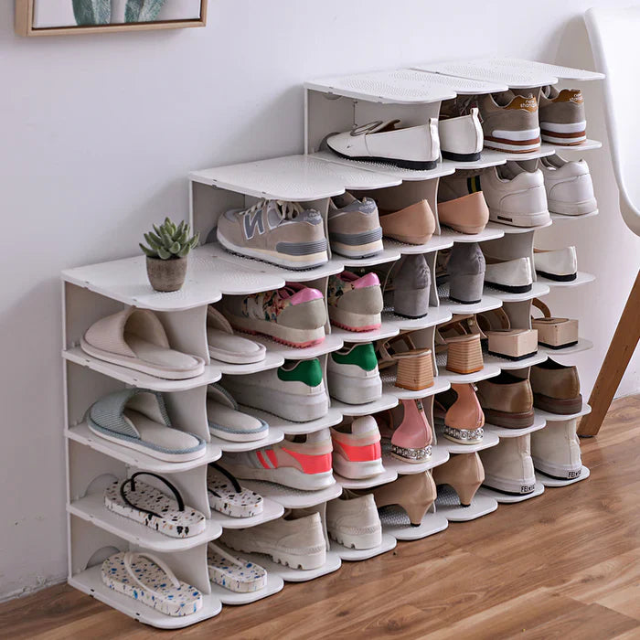 ShoeStor - Almacenamiento modular de zapatos de 6 niveles para espacios organizados