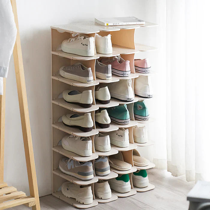 ShoeStor - Almacenamiento modular de zapatos de 6 niveles para espacios organizados