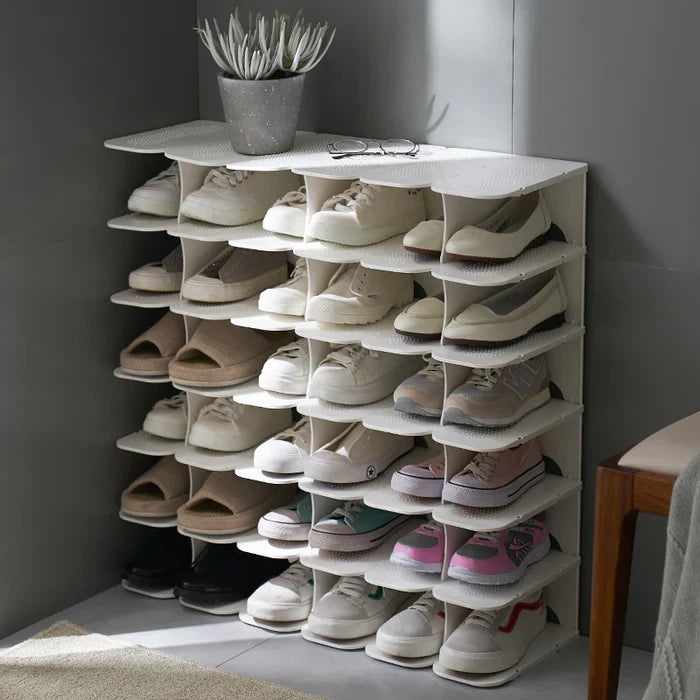 ShoeStor - Almacenamiento modular de zapatos de 6 niveles para espacios organizados