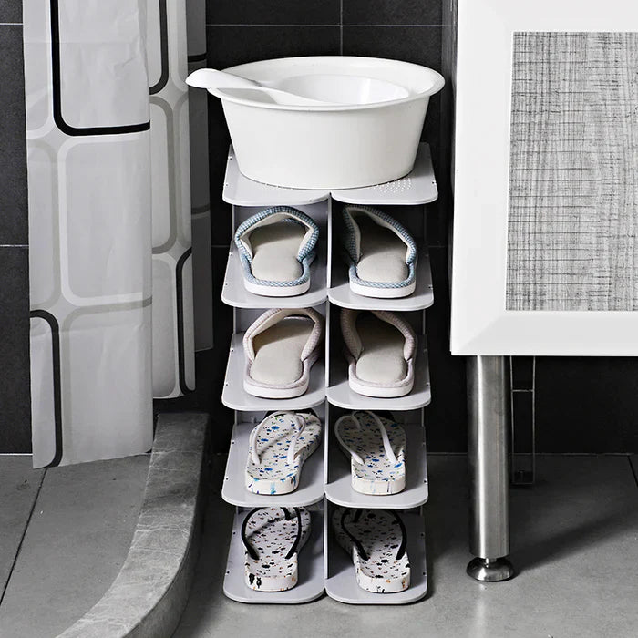 ShoeStor - Almacenamiento modular de zapatos de 6 niveles para espacios organizados