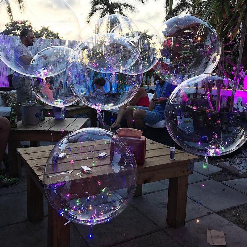 Globos Bobo Transparentes (10PCS)