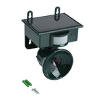 Lisslune | TerraGuard – Repelente Solar de Aves a Prueba de Climas con Sensor de Movimiento PIR y Sonido Natural de Disuasión