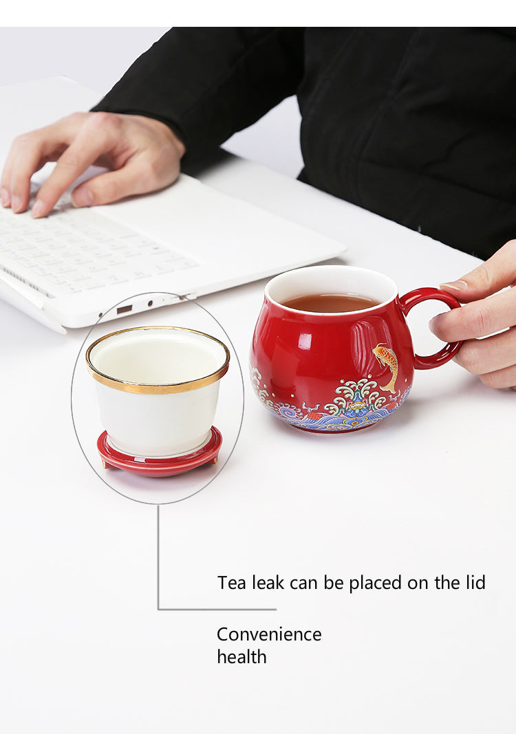 Tazas Infusoras de Té de Cerámica Japonesa