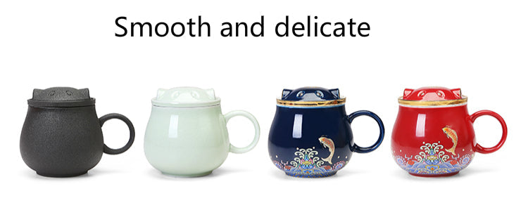 Tazas Infusoras de Té de Cerámica Japonesa