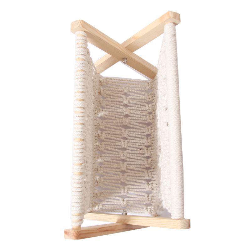 Lisslune | Soporte para Revistas Plegable de Algodón Nórdico