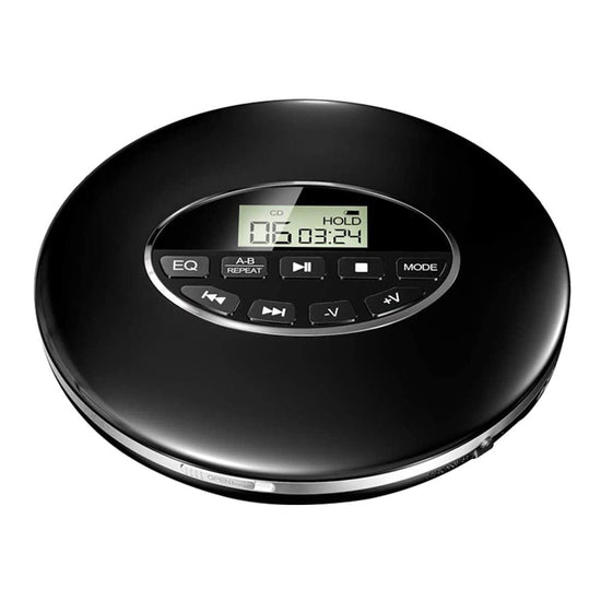 Reproductor de CD Walkman Portátil Pequeño para Coche