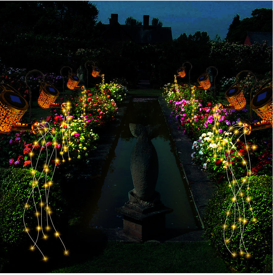FlowLight | Lámpara solar de jardín en forma de regadera