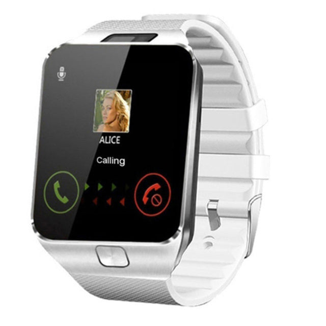 Reloj inteligente Soporte para tarjeta SIM Varios idiomas Pantalla táctil Bluetooth Reloj de fitness deportivo Cámara Reloj de pulsera Smartphone