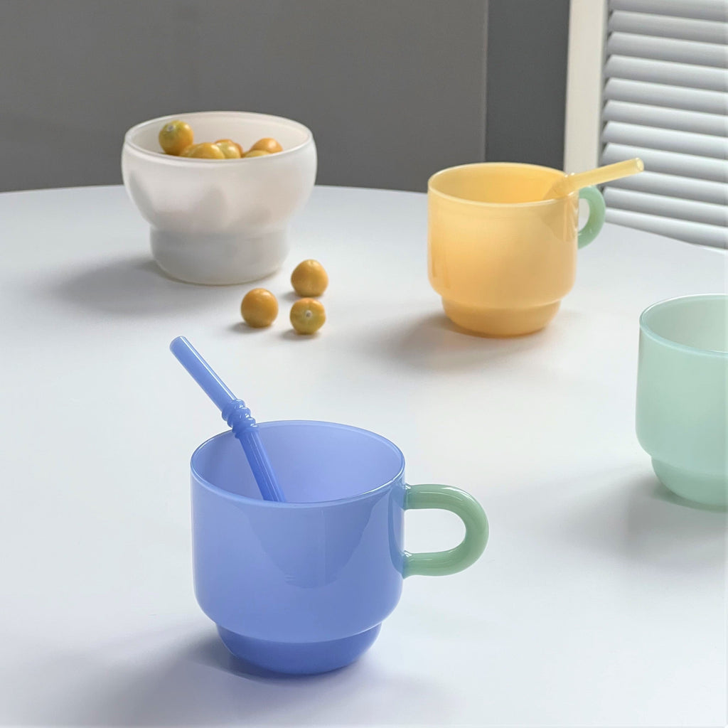 Pajilla de vidrio - Set de 4