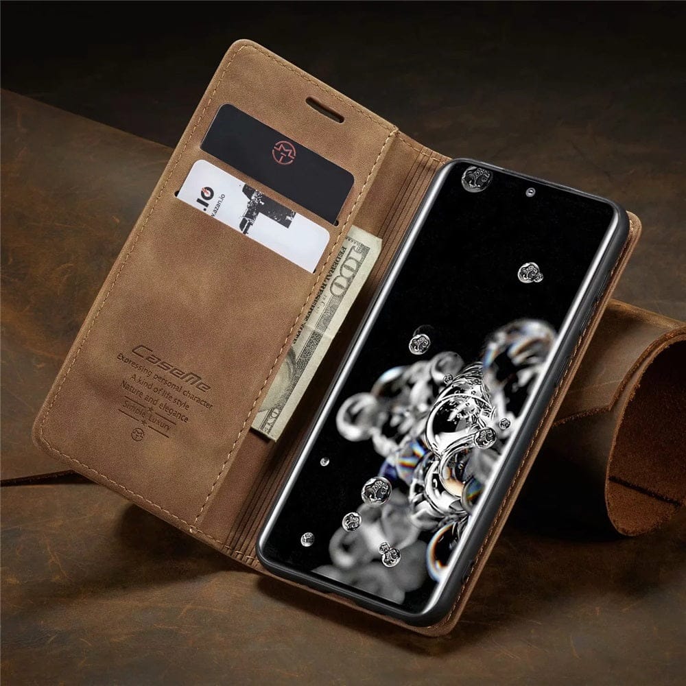 Funda de Cartera para Samsung Galaxy A14/A53/A54/A73/S20Ultra/S20Plus/S20/S21Ultra/S21Plus/S21/S21FE/S22Ultra/S22Plus/S22/S23Ultra/S23Plus/S23/S24Plus/S4 - Funda tipo Flip