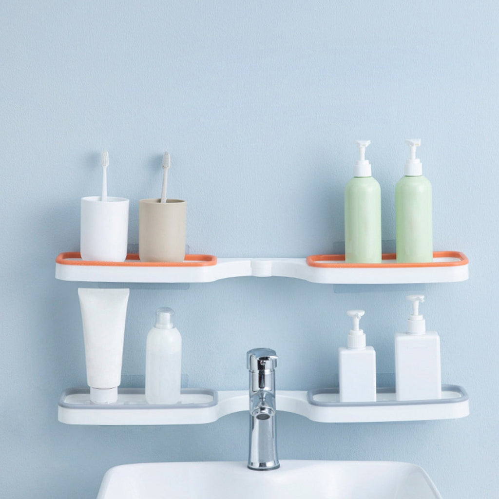 Ocerar™ Estante Esquinero sin Perforación – Almacenamiento Inteligente para el Baño | 50% DESCUENTO