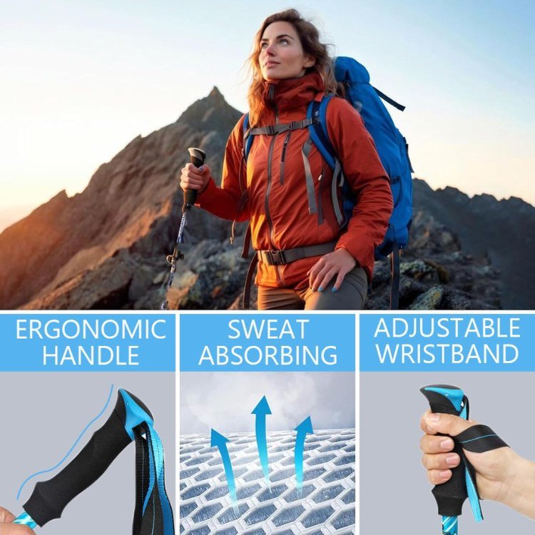 Bastones de Trekking Ergonómicos ProTrek