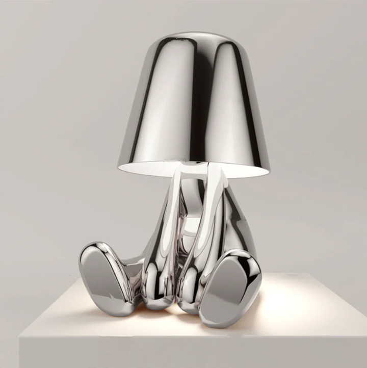 LumiArt - Lámpara de mesa LED decorativa con brillo ajustable