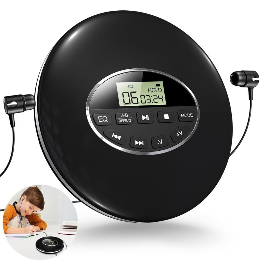 Reproductor de CD Walkman Portátil Pequeño para Coche
