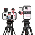Estabilizador de Video para Smartphone con Luz