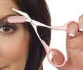 Kalsten | BrowPerfektor - Tijeras de Cejas de Acero Inoxidable