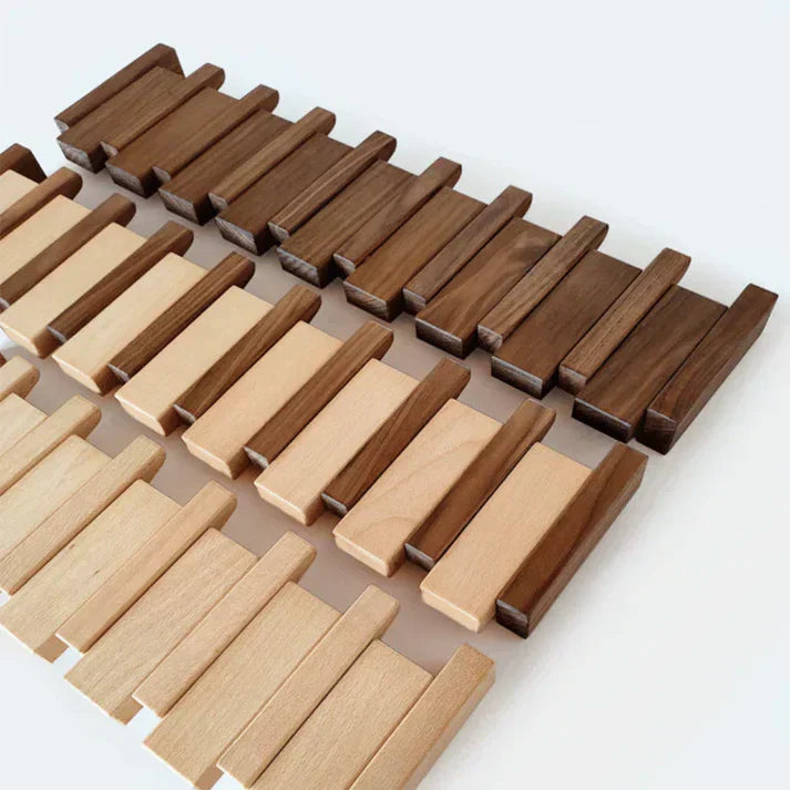 Perchero de Madera Piano - HarmonyCoat