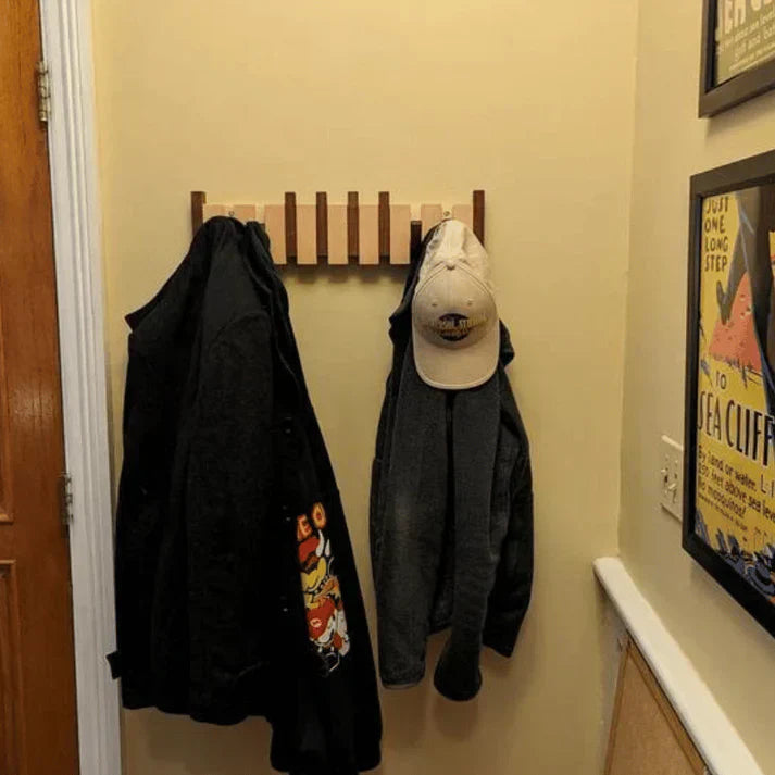 Perchero de Madera Piano - HarmonyCoat